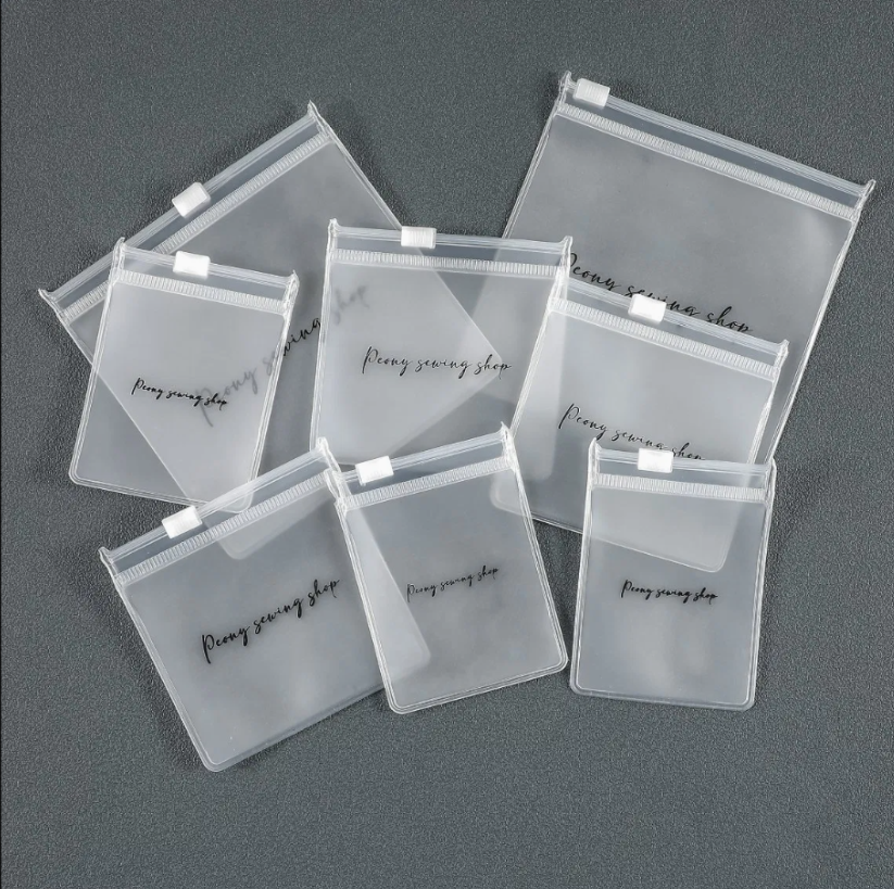 Custom Frosted EVA Pouches with Zip Seal - Ideal for Accesso