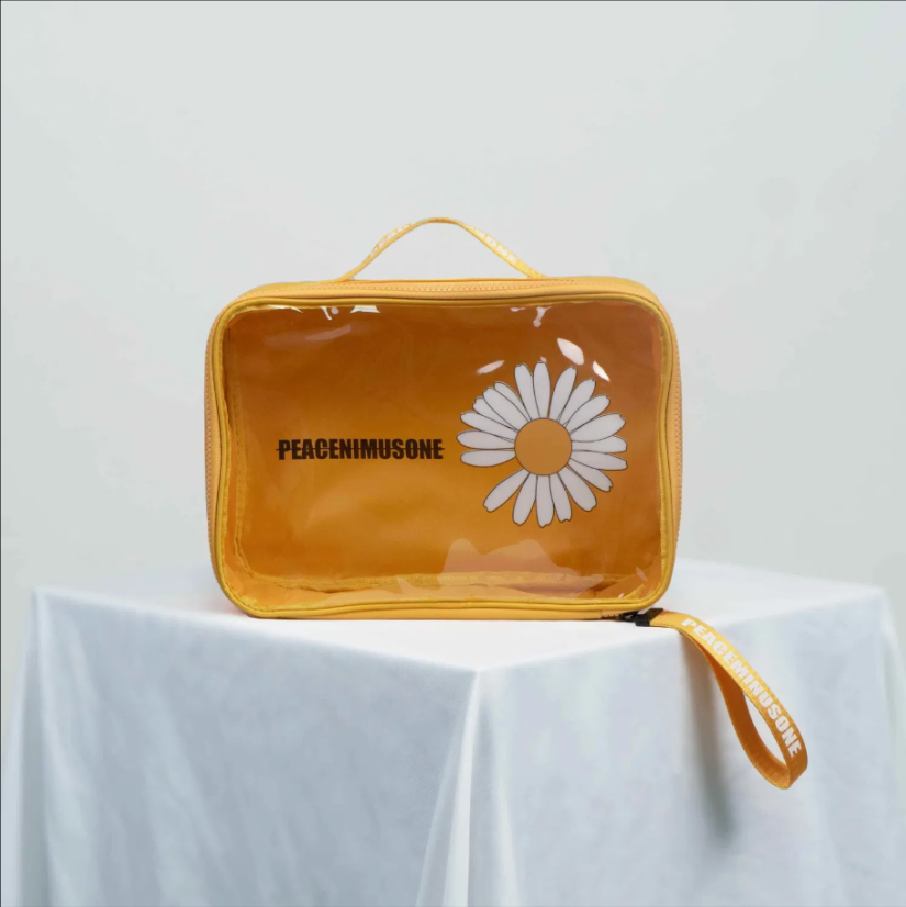 Colorful Transparent PVC Cosmetic Zipper Bag – Organizer for