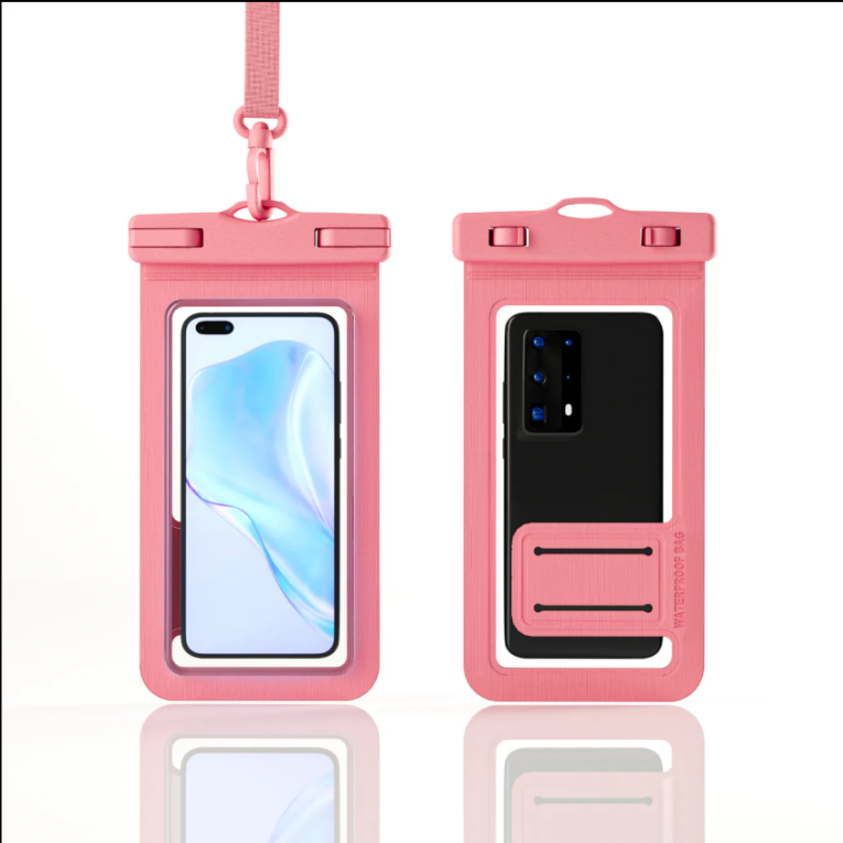 Heavy-Duty Waterproof Phone Pouch with Dual-Lock Seal